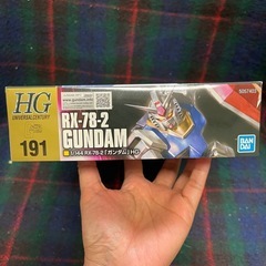 バンダイ　HGUC 1/144 RX-78-2 191 ガンダム　プラモデル 機動戦士ガンダム ガンダムの画像