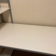 棚付きデスクの画像