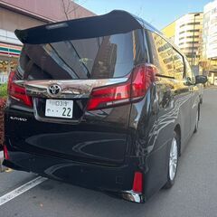 アルファード　ワンオーナー　人気のブラックの画像