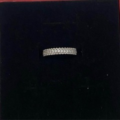 指輪　フルエタニティリング　シルバー　新品の画像