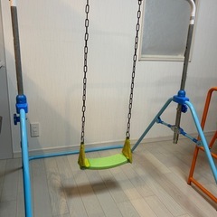 折りたたみ鉄棒　兼　ブランコの画像