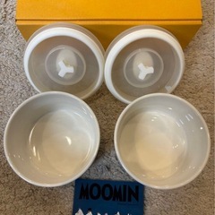 ムーミン 高気密レンジ容器 2点セットの画像