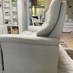 布製３人掛ソファ☆訳あり品☆ニトリの画像