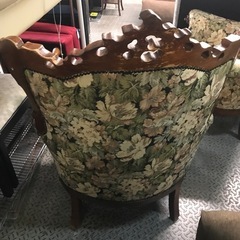 ジャングルジャングル貝塚店　アンティーク　1人用ソファ　お洒落　ゆったり座れる　貝塚市　二色浜　リサイクルショップの画像