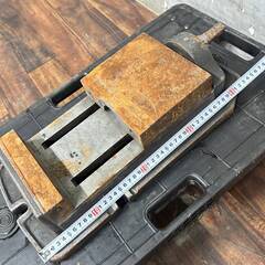 🔷🔶🔷ww5/59 マシンバイス 万力 固定 工具 クランプ 旋盤 フライス盤 ボール盤 工作 機械 口金巾 160mm ★直接引取歓迎◎🔷🔶🔷の画像