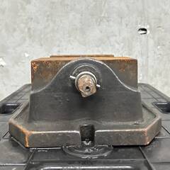 🔷🔶🔷ww5/59 マシンバイス 万力 固定 工具 クランプ 旋盤 フライス盤 ボール盤 工作 機械 口金巾 160mm ★直接引取歓迎◎🔷🔶🔷の画像