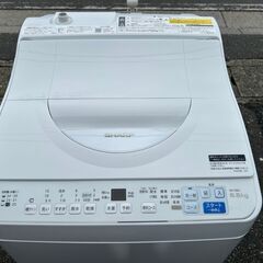 洗濯機  シャープ 2023年 ES-T6E3 6.5㎏ 家事家電 せんたくき【安心の3ヶ月保証★送料に設置費込み】💳自社配送時🌟代引き可💳※現金、クレジット、スマホ決済対応※の画像