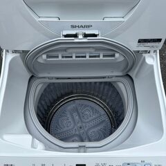 洗濯機  シャープ 2023年 ES-T6E3 6.5㎏ 家事家電 せんたくき【安心の3ヶ月保証★送料に設置費込み】💳自社配送時🌟代引き可💳※現金、クレジット、スマホ決済対応※の画像