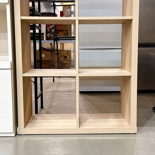 IKEA カラックス シェルフユニット ホワイトステインオーク調