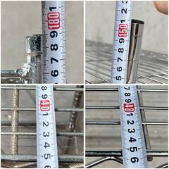 🔷🔶🔷ww5/56 メタルラック 3段 2段 2点まとめて 収納ラック 収納棚 スチール棚 スチールラック メタルシェルフ 飾り棚 中古 ★直接引取歓迎◎🔷🔶🔷の画像