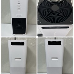 R725 ☀️ BALMUDA 空気清浄機 AirEngine EJT-1100SD ホワイト×ブラック ⭐ 動作確認済 ⭐ クリーニング済の画像