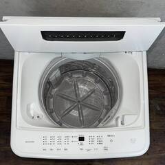 🔷🔶🔷ww5/54 IRIS OHYAMA アイリスオーヤマ IAW-T504 全自動洗濯機 5kg ホワイト 洗濯機 家電 中古 2024年製 ★直接引取歓迎◎🔷🔶🔷の画像