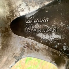 WORK ユーロライン ワーク Euroline 深リム　18インチ 4本の画像