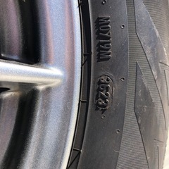 アルミホイール　スタッドレスタイヤ
の画像