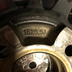 アルミホイール　スタッドレスタイヤ
の画像