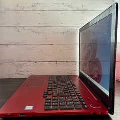 ⭐️美品【Windows11 Pro_25H2✨】富士通LIFEBOOK AH53 A3/2016年製/ルビーレッド/15.6インチ/フルHD/Core I7 2.6GHz (3.5GHz) 4ｺｱ 8ｽﾚｯﾄﾞ/メモリ8GB/SSD.256GB/BD/Microsoft Office 最新2024搭載/バッテリー稼働可🔋✨の画像