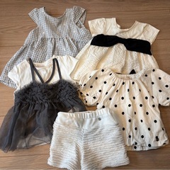 70〜90サイズ女の子服の画像