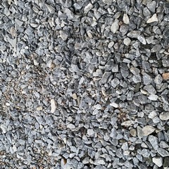 砂利、玉砂利の画像