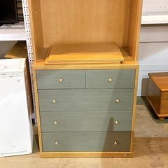 オープンシェルフ ヴィンテージ 北欧風 収納家具の画像