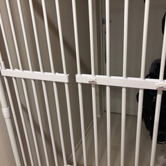 ゲート　のぼれんニャンバリアフリー2 脱走防止柵2個セットの画像