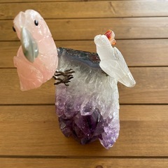 【商談中】ブラジル産☆アメジスト/メノウ置物方の画像
