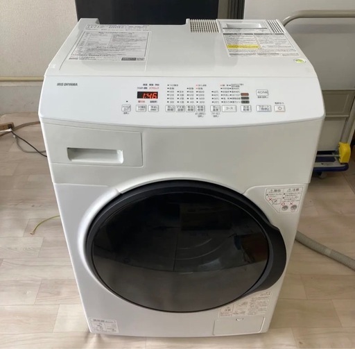 超最安値?2023年製アイリスオーヤマドラム式洗濯乾燥機　8/4kg CDK842 配達無料！