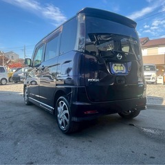 🉐【支払い総額17万円】車検令和8年4月25日　H25年 4月  日産　ルークス　ハイウェイスターアイドリングストップ   ETC  左パワスラ　SDナビ調子良好！の画像