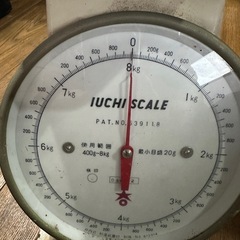 上皿　はかり　８キロの画像