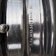 鉄チン デイトナ ブロックタイヤ ジオランダー 4本セットの画像