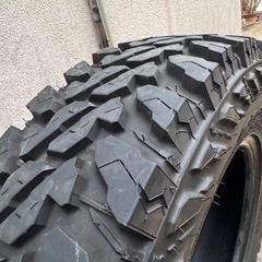 鉄チン デイトナ ブロックタイヤ ジオランダー 4本セットの画像