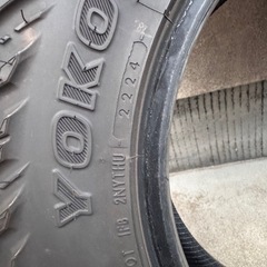 鉄チン デイトナ ブロックタイヤ ジオランダー 4本セットの画像