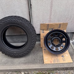 鉄チン デイトナ ブロックタイヤ ジオランダー 4本セットの画像