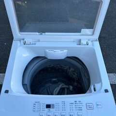 洗濯機 ニトリ NTR60 2022年 6㎏ 家事家電 せんたくき【安心の3ヶ月保証★送料に設置費込み】💳自社配送時🌟代引き可💳※現金、クレジット、スマホ決済対応※の画像