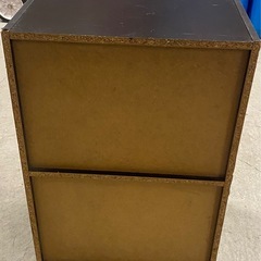 $ カラーボックス　ブラック　（約）幅　41.5cmの画像