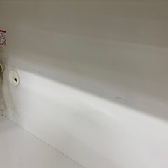 12/19値下げしました！🌿人気🌿松田家具 レンジボード ホワイト シンプル スライドカウンター No.2736の画像