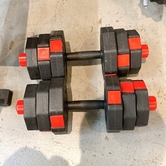 HANASUNOU トレーニングベンチ ダンベルセットマッチョコースの画像