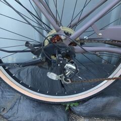 KAIHOU（カイホウ）SUISUI（スイスイ）外装6段変速　BM-DTS266　シティサイクル電動アシスト自転車　管理NO.20251211-1の画像