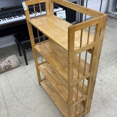 オープンラック 木製の画像