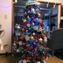 飾りつけクリスマスツリーになります。の画像