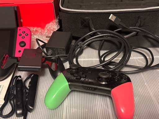 Nintendo Switch任天堂スイッチ本体バッテリー改良版＋ おまけセット 