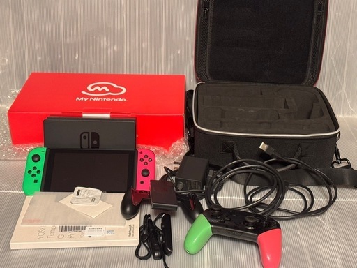 Nintendo Switch任天堂スイッチ本体バッテリー改良版＋ おまけセット 
