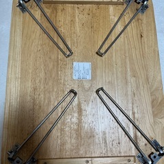 折りたたみローテーブルの画像