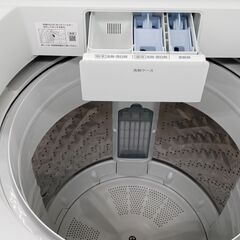 ★リユースのサカイ高崎店★TJ13620 Panasonic 洗濯機 8ｋｇ ２０21年製 動作確認／クリーニング済みの画像