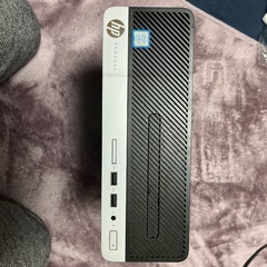 デスクトップパソコン　　　HP社製　intel 8世代i38100の画像