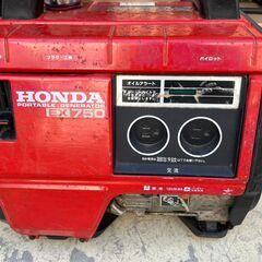 ホンダ発電機 EX750  動作確認済みの画像