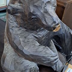 【リサイクルショップどりーむ荒田店】No.5566　置物　くまさん　おすすめ♪の画像