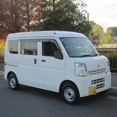 車検Ｒ８年９月１３日　エブリイ　バン　最新型　現行型　DA17V　中期型　PC　軽バン　配達　配送　軽貨物　運搬　ナビの画像