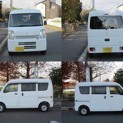 車検Ｒ８年９月１３日　エブリイ　バン　最新型　現行型　DA17V　中期型　PC　軽バン　配達　配送　軽貨物　運搬　ナビの画像