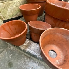 植木鉢の画像