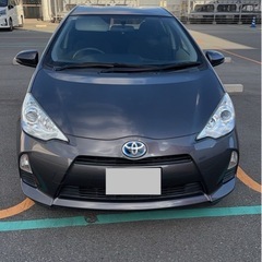 トヨタ　アクア　Gグレード　最終セールH25／低走行33,…